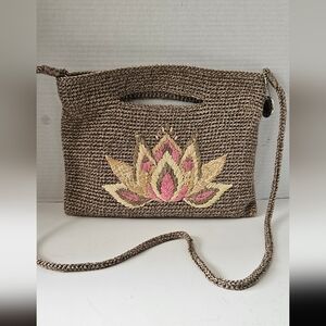 The Sak Linden Crochet Lotus Convertible‎ Crossbody Bag